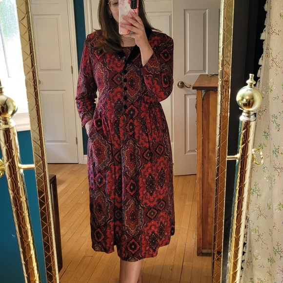 Vintage Karin Stevens dress - Picture 1 of 8